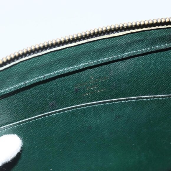 LOUIS VUITTON Taiga Baikal Clutch Bag Epicea - Picture 12 of 15